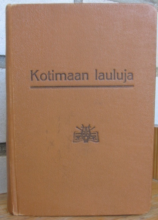 Kotimaan lauluja, Evankelinen kustannusliike 1927. 5p. 489 s