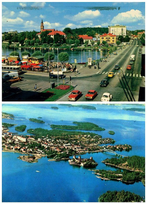 JOENSUU, KAKSI KORTTIA, kulkeneita