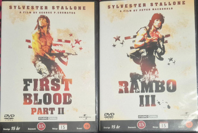 Rambo - First Blood 2-3 -DVD