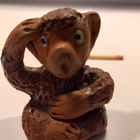 Miniatyyri. Keramiikka Apina - pikkukuva 2