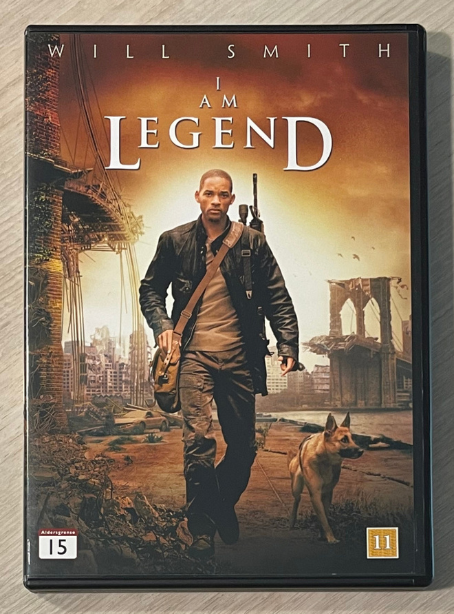 I Am Legend (2007) Will Smith (UUSI)