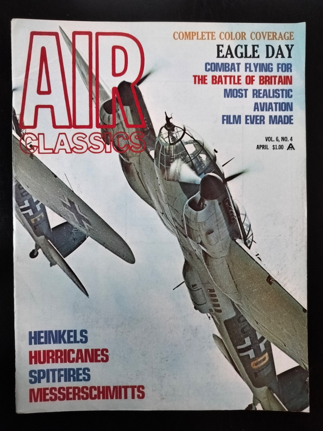 AIR CLASSICS-LEHTIÄ 5 KPL 1970-LUVUN ALUSTA