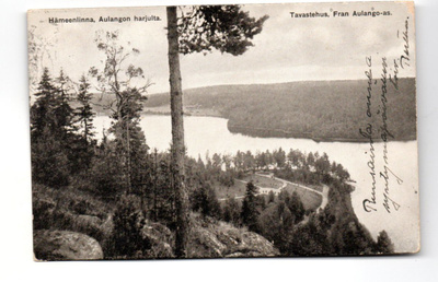Hämeenlinna / Aulanko: Näköala Aulangon harjulta