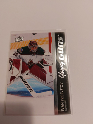 2021-22 Upper Deck #484 Ivan Prosvetov YG RC
