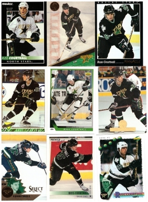 9 x RUSS COURTNALL Stars