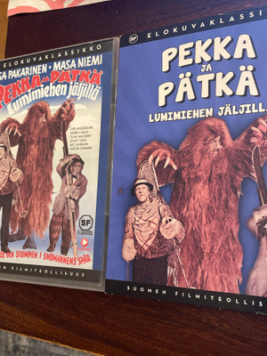 Pekka ja Pätkä Lumimiehen jäljillä DVD