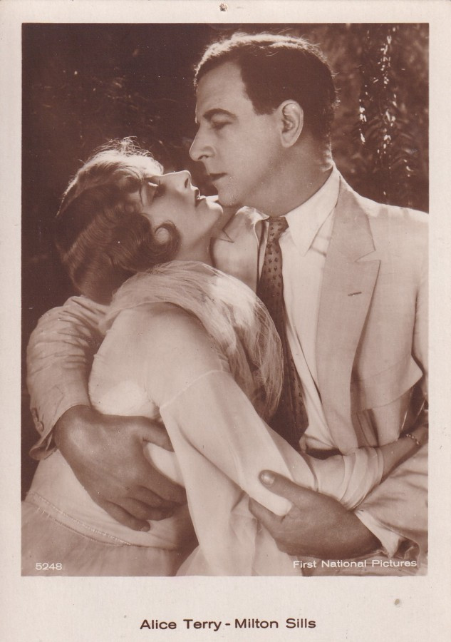 Alice Terry - Milton Sills , Film Star,  b667