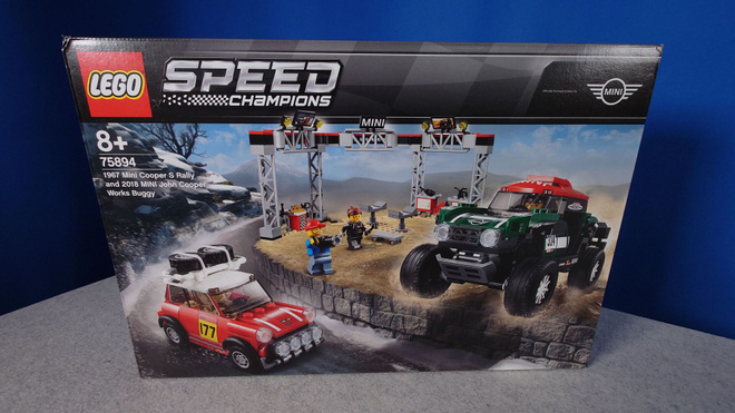 LEGO 75894 1967 Mini Cooper S Rally and 2018 MINI John Coope