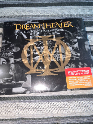 Dream Theater – Live Scenes from New York 3CD – 2001 – Elekt