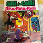 Älli ja Tälli #9: RikosRötösRalli. 1984. 1.painos. - pikkukuva 1