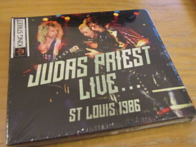 Judas Priest live… st louis 1986 2x cd muoveissa numeroitu