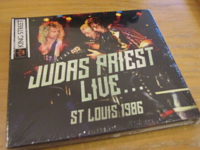 Judas Priest live… st louis 1986 2x cd muoveissa numeroitu