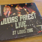 Judas Priest live… st louis 1986 2x cd muoveissa numeroitu - pikkukuva 1