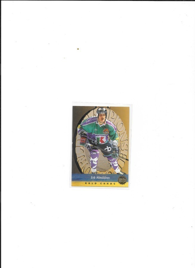 1995-96 SISU Goldcards #5of24 Erik Hämäläinen Jokerit