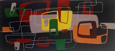 Momentum C  (120 cm x 60 cm  Akryylimaalaus kankaalle)