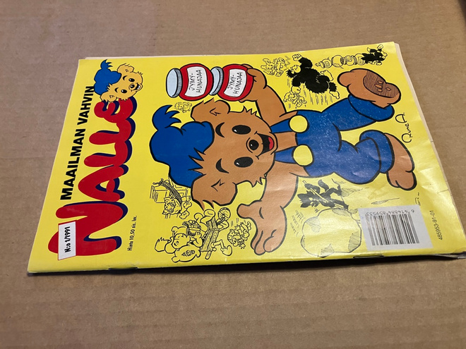 MAAILMAN VAHVIN NALLE 1/1991 HYVÄ