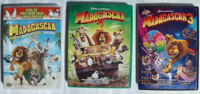 Madagascar 1 - 3 DVD