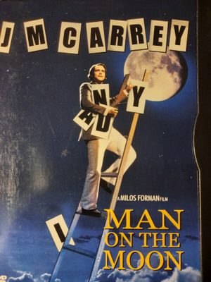 MAN ON THE MOON DVD Jim Carrey