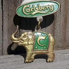Carlsberg merkki. Hyväkuntoinen. Vanha. - pikkukuva 1