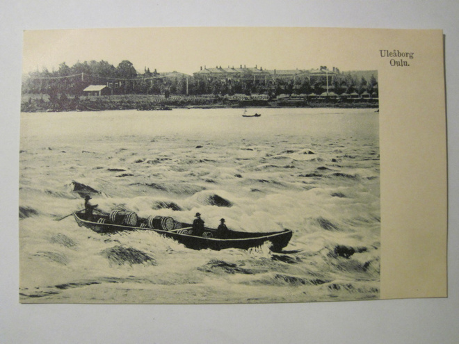 VANHA Postikortti Oulu HUIPPUKUNTO ennen-1905