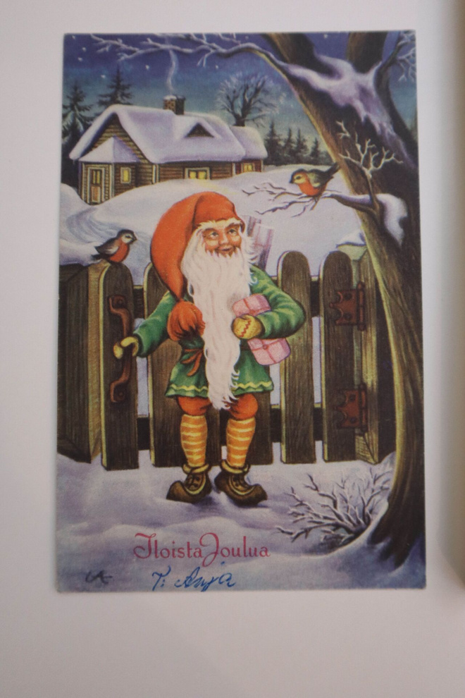 Joulukortti vintage