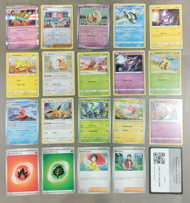 Pokemon kortteja 20kpl. Erä 4