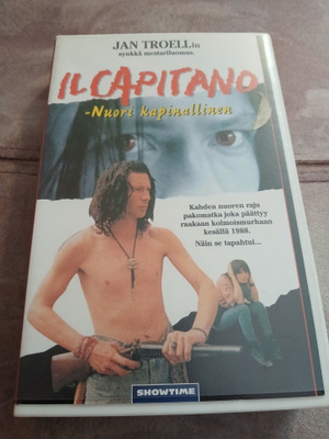 Il Capitano - Nuori Kapinallinen VHS (elokuva) RARE!