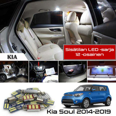 Kia Soul (PS) Sisätilan LED-sarja 12-osainen