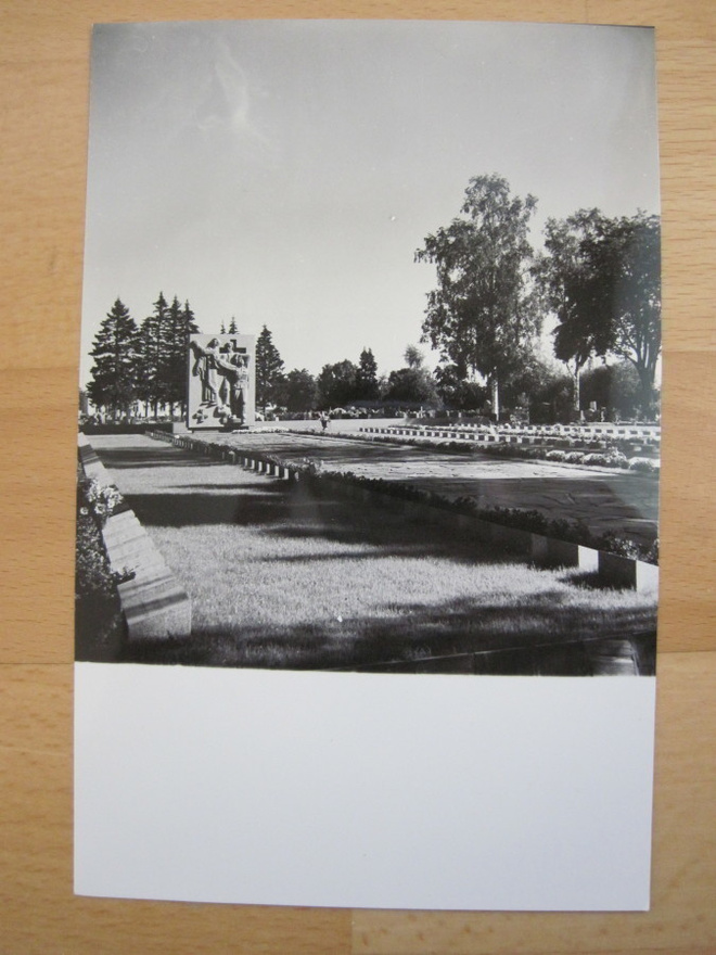 VANHA Valokuva Sankarihaudat Rauma 1940-l