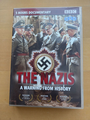 THE NAZIS - A WARNING FROM HISTORY . 3DVD . BBC DOKUMENTTI