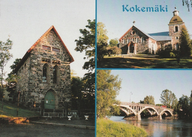 KIRKKOKORTTI - KOKEMÄEN KIRKKO - 4