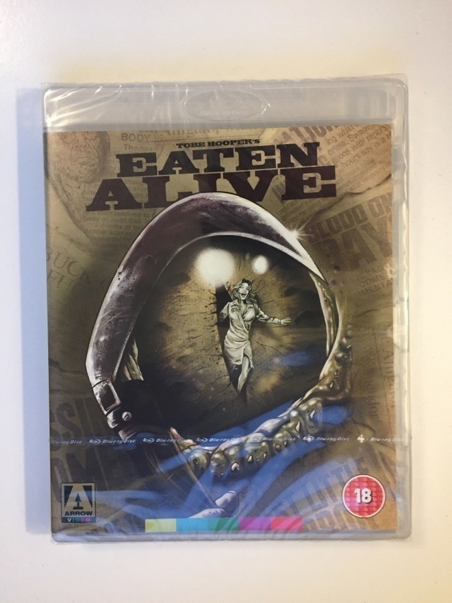 Eaten Alive (Blu-ray) (2 disc) Arrow (Tobe Hooper) 1976 UUSI
