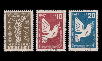 Bulgaria 590-2 o Rauhansopimus (1947)