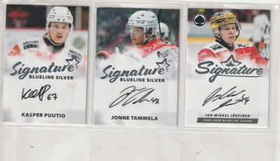 ÄSSÄT  Signature kortteja  Blueline
