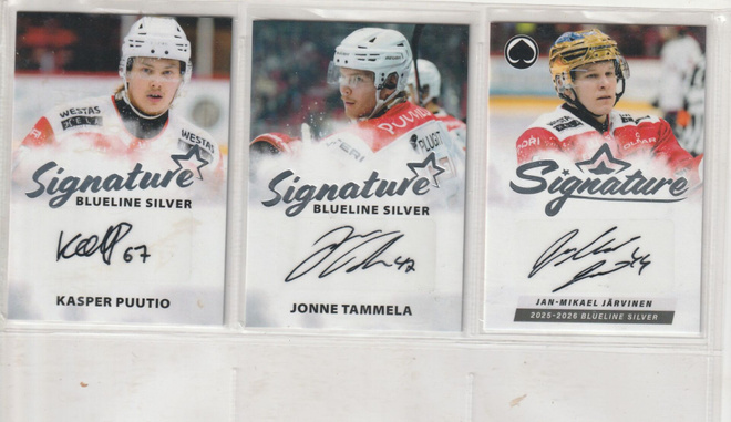ÄSSÄT  Signature kortteja  Blueline