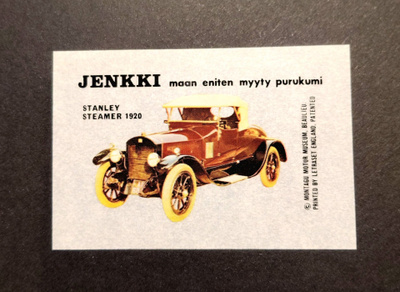 Jenkki Stanley Steamer 1920 Siirtokuva