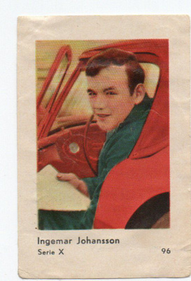 Purkkakuva Hellas Serie X n:o 96 INGMAR JOHANSSON
