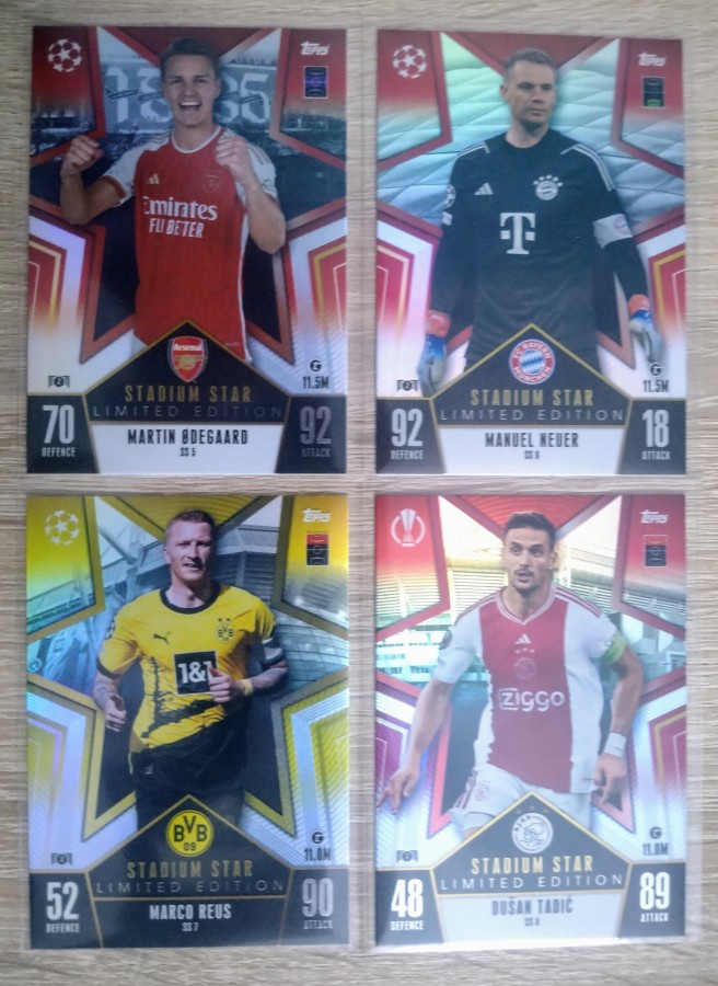 Match attax 23/24 Stadium star Limited edition