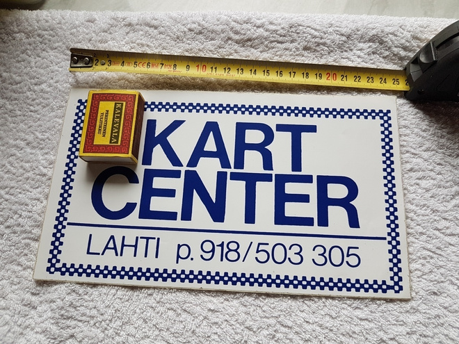 KART CENTER  ISO VANHA TARRA