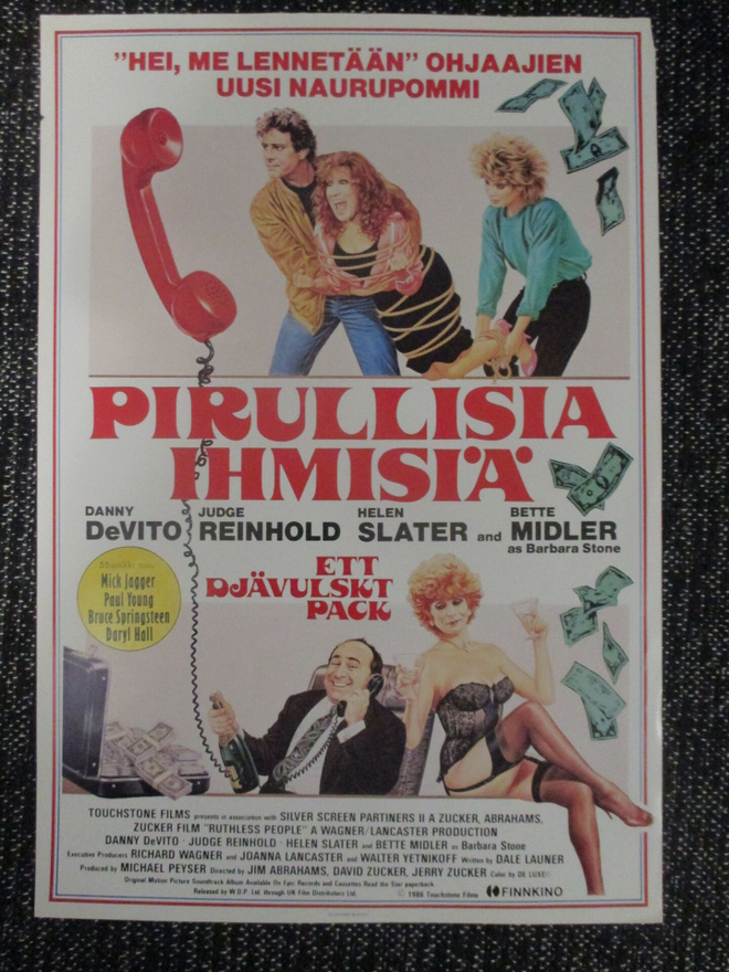 Pirullisia ihmisiä (1986) - vanha elokuvajuliste