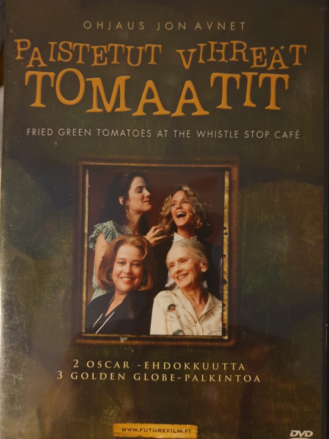 Paistetut vihreät tomaatit DVD (Kathy Bates)