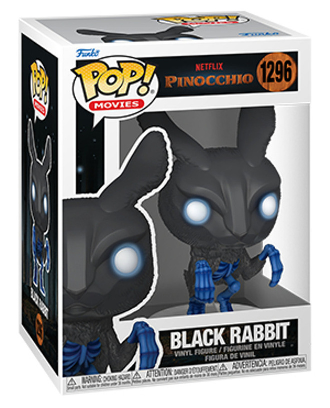 POP MOVIES 1296 PINOCCHIO NETFLIX	(45 148)	black rabbit