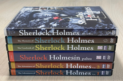 Sherlock Holmesin seikkailut (1984-1994) koko sarja (14DVD)