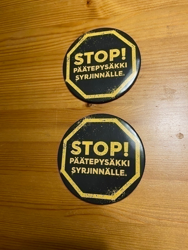 JÄTTI "rintamerkki" 2 kpl
