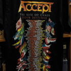 ACCEPT - THE RISE OF CHAOS TOUR 2017- 2018 UUSI T-PAITA S - pikkukuva 2