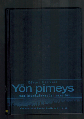 Edward Harrison : Yön pimeys