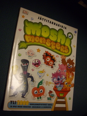 JÄTTITARRAKIRJA MOSHI MONSTERS ( Sis.postikulut )