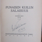 Robinson Wilkins: Punaisen kuilun salaisuus, Taru 1923. 117s - pikkukuva 4