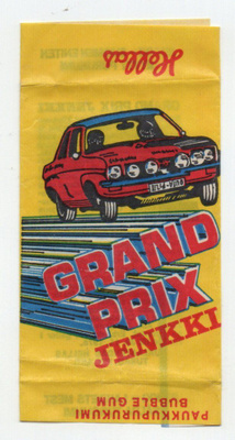Purkkakääre Hellas GRAND PRIX ( Keltainen)