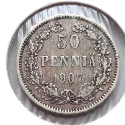 50 penniä 1907